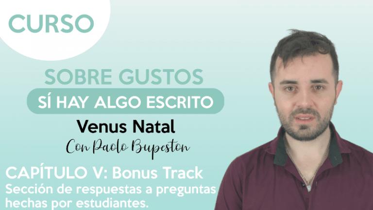 sobre gustos cap V bupeston